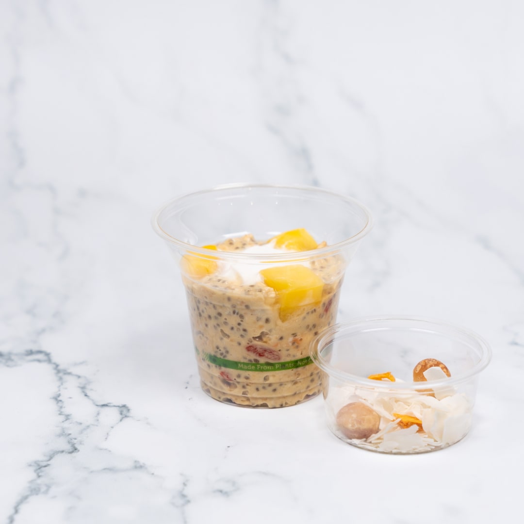 Mango Coconut and Chia Cup